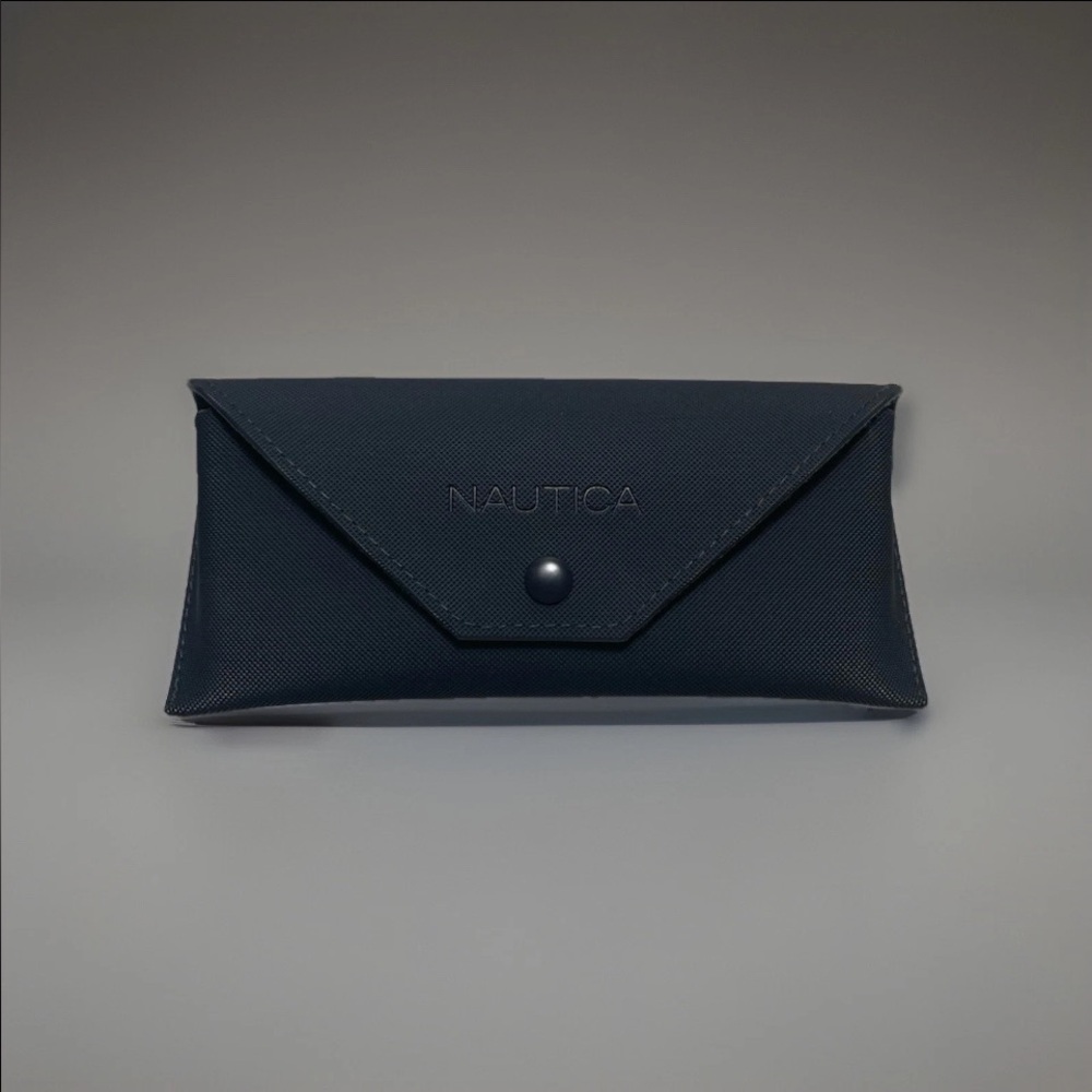 Náutica Navy Blue Soft Shell Glasses Case Brand New